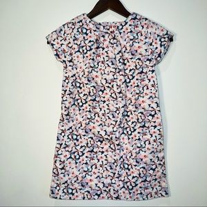 Lands’ End Girls Floral Shift Dress